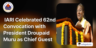 IARI Celebrated 62nd Convocation with President Droupaid Muru as Chief Guest